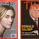 The real Time cover for that week, left, and the fake one (the Washington Post)